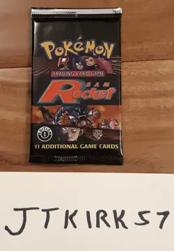 Pokemon Team Rocket 1ST Edition Booster Pack, Factory Sealed, Vintage, BOX FRESH - Image 1