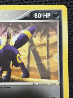 Pokemon TCG Umbreon Card 24/100 Rare, EX Sandstorm 2003, Vintage, LP Condition - Image 3