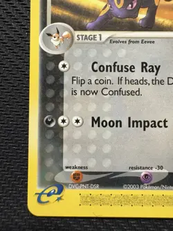 Pokemon TCG Umbreon Card 24/100 Rare, EX Sandstorm 2003, Vintage, LP Condition - Image 5