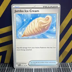 2025 Pokemon TCG || Phantasmal Flames || Jumbo Ice Cream #091 (4x Playset) - Image 4