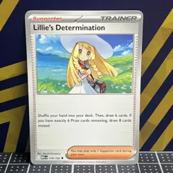 2025 Pokemon TCG || Mega Evolution || Lillie’s Determination #119 (4x Playset) - Image 4