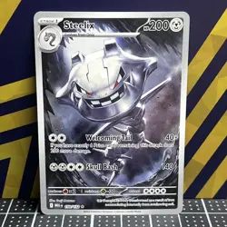 2025 Pokemon TCG || Mega Evolution || Steelix #150 Illustration Rare - Image 1