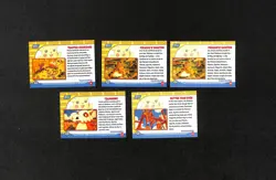 Pokemon Topps Pikachu's Vacation Card Lot 5 NM Vintage - Image 2