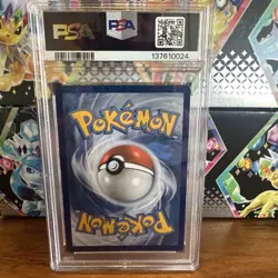 Pokemon Celebrations Greninja Gold Star Promo SWSH144 - Graded - PSA 8 - Image 2