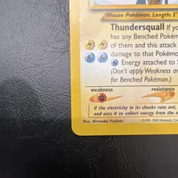 Pokemon Shining Raichu Neo Destiny 111/105 Secret Rare Holo 2000 Unlimited - Image 4