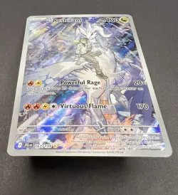 2025 Pokemon Journey Together N'S RESHIRAM #167/159 Illustration Rare - Image 5