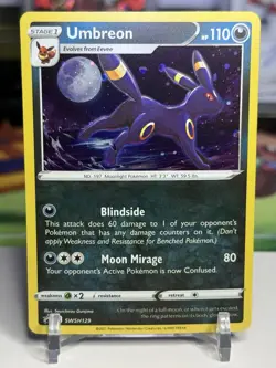 Umbreon - SWSH129 - Pokemon Sword & Shield Promo Ultra Rare Holo Card - Image 5