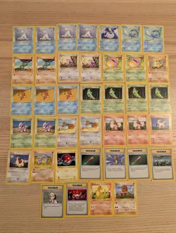 Pokemon Base Set SHADOWLESS Vintage Bulk Lot WOTC w/ 1st Edition - Image 1