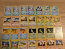 Pokemon Base Set SHADOWLESS Vintage Bulk Lot WOTC w/ 1st Edition - Image 4