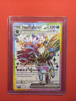 Hydreigon ex 223/191 - Surging Sparks Holo NM Pokemon TCG - Image 1