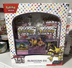 Pokemon TCG Scarlet & Violet 151 Alakazam EX & Booster Bundle + Poster - Image 2