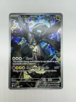 Pokemon TCG N's Zekrom 031 MEP EN Promo Holo Dragon Basic Stage 130 HP English - Image 1