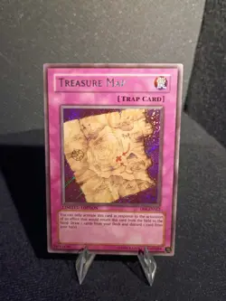 Treasure Map DPK-ENSE2 Yu-Gi-Oh TCG LIMITED EDITION Moderately Played - Image 1