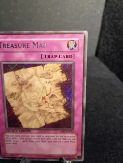 Treasure Map DPK-ENSE2 Yu-Gi-Oh TCG LIMITED EDITION Moderately Played - Image 3