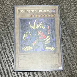 Tri-Horned Dragon – LOB-000 – Secret Rare – Yu-Gi-Oh! - Image 3