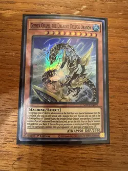 2021 Tin of Ancient Battles Gizmek Okami, the Dreaded Deluge Dragon #MP21-EN121 - Image 1