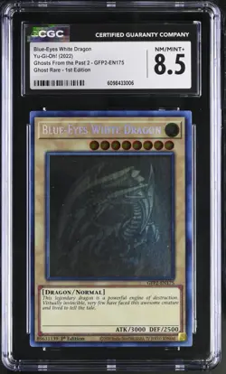 Blue-eyes White Dragon GFP2-EN175 1st Edition Yu-gi-oh! CGC 8.5 Nm/mint+ *006 - Image 1