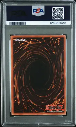 2002 YU-GI-OH! LOB-LEGEND OF BLUE EYES WHITE DRAGON 1ST ED SKULL RED BIRD PSA 9 - Image 2