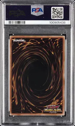 2024 YU-GI-OH! RUSH DUEL OVER RUSH RARE #JP025 VALKYRION THE UNITY WARRIOR PSA 7 - Image 2