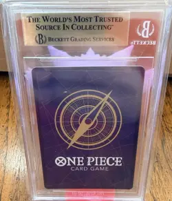 2026 ONE PIECE OP14 ENGLISH #119 DRACULE MIHAWK MANGA ART SEC BGS 10 PRISTINE - Image 2