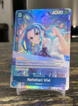 Nefeltari Vivi EB03-024 Alt Art SR Extra Booster: One Piece Heroines English - Image 2