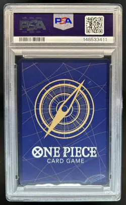2025 One Piece Monkey.D.Luffy 3rd Anniversary Treasure Pack #ST21-014 PSA 9 - Image 2