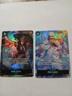 One Piece Rob Lucci Both Op03 92 And Op05 93 Alternate Arts - Image 1