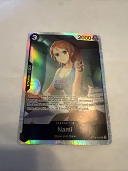 One Piece Nami (ST14-006/17) Starter Deck 14 3D2Y NM FOIL - Image 1