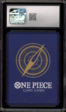 One Piece CCG Dracule Mihawk Emperors SR Alt Art Parallel OP09-048 CGC 10 - Image 2