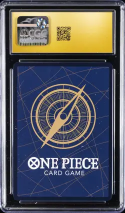 2022 ONE PIECE JPN PREM COLL 25TH ANNIV #P-001 MONKEY D. LUFFY CGC 10 PRISTINE - Image 2