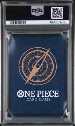 2025 ONE PIECE OP11-A FIST OF DIVINE SPEED ALTERNATE ART #080 GEAR TWO PSA 10 - Image 2