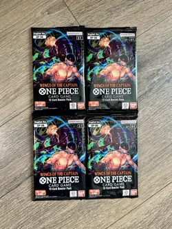 Wings of The Captain - 6 Booster Packs - One Piece OP-06 Factory Sealed - Image 1