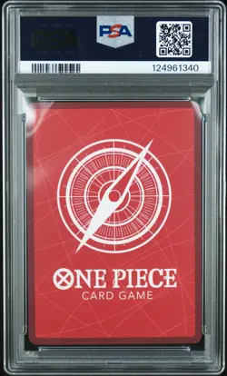 2025 ONE PIECE PROMOS PSA MAGAZINE EXCLUSIVE #001 SHANKS PSA 10 - Image 2