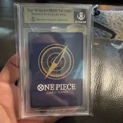 BGS 9.5 Shanks Silver OP09-004 SP Alt Art One Piece Carrying On His Will - Image 2