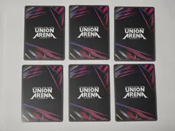 Union Arena Super Rare Hunter X Hunter Vol2Assorted Card Lot Of 6 Cards (FOIL)NM - Image 2