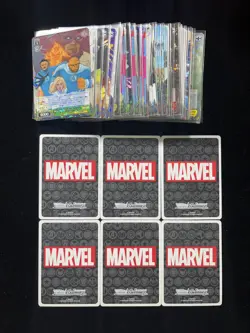 2025 Weiss Schwarz TCG Marvel Japanese Vol.3 Black Widow Hulk Thor Lot*61 DL43 - Image 2