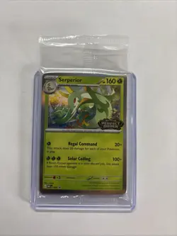 Perfect Order Prerelease Staff Promo 4 cards sealed Serperior Tyrantrum Doublade - Image 1