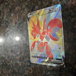 Scizor V 183/189 Full Art Ultra Rare Holo Pokemon Trading Card Game | NM - Image 2