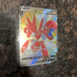Scizor V 183/189 Full Art Ultra Rare Holo Pokemon Trading Card Game | NM - Image 3