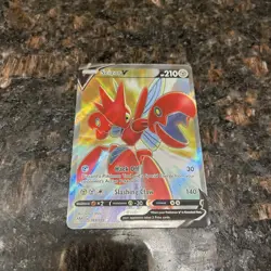 Scizor V 183/189 Full Art Ultra Rare Holo Pokemon Trading Card Game | NM - Image 4