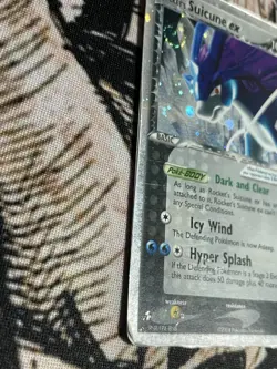 Rocket's Suicune ex - 105/109 - Pokemon Ex Team Rocket Returns Holo Card HP - Image 3