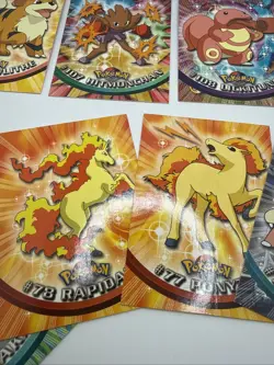 Pokemon Topps Card Lot - GROWLITHE - HITMONCHAN - GOLEM - Image 3