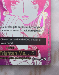 One Piece Card Game TCG You’ll Frighten Me… OP14-118 Alt Art Manga Event English - Image 3