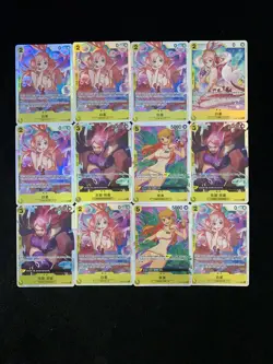 2025 One Piece S-Chinese Card Game OP08-106 OP08-105 SR Nami Holo Lot*12 LU57 - Image 1