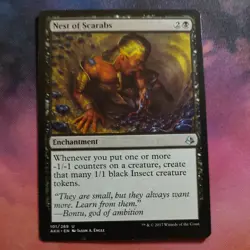 1x Nest of Scarabs Amonkhet Regular MTG Magic Card Uncommon (D) - Image 1