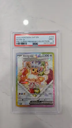 Eevee ex 174 promo PSA 9 TCG Scarlet & Violet Promo Cards - Image 1