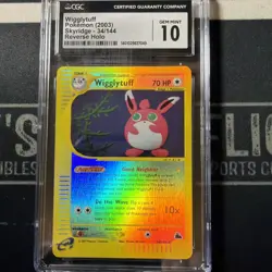 Pokemon TCG English Card e-Series Skyridge Wigglytuff Reverse Holo 34/144 CGC 10 - Image 1
