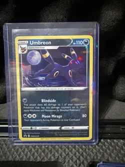 Umbreon SWSH129 Holo Blister Pack Promo Card Evolving Skies NM - Image 1