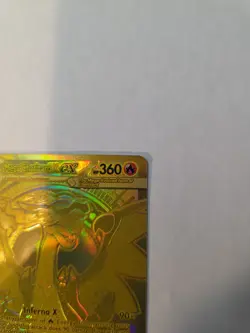 Pokemon Mega Charizard X ex Gold Foil Card 130/094 English Standard - Image 4