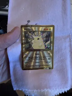 Pokemon Celebrations Ultra Premium UPC Gold Metal Pikachu Card Mint 58/102 - Image 1